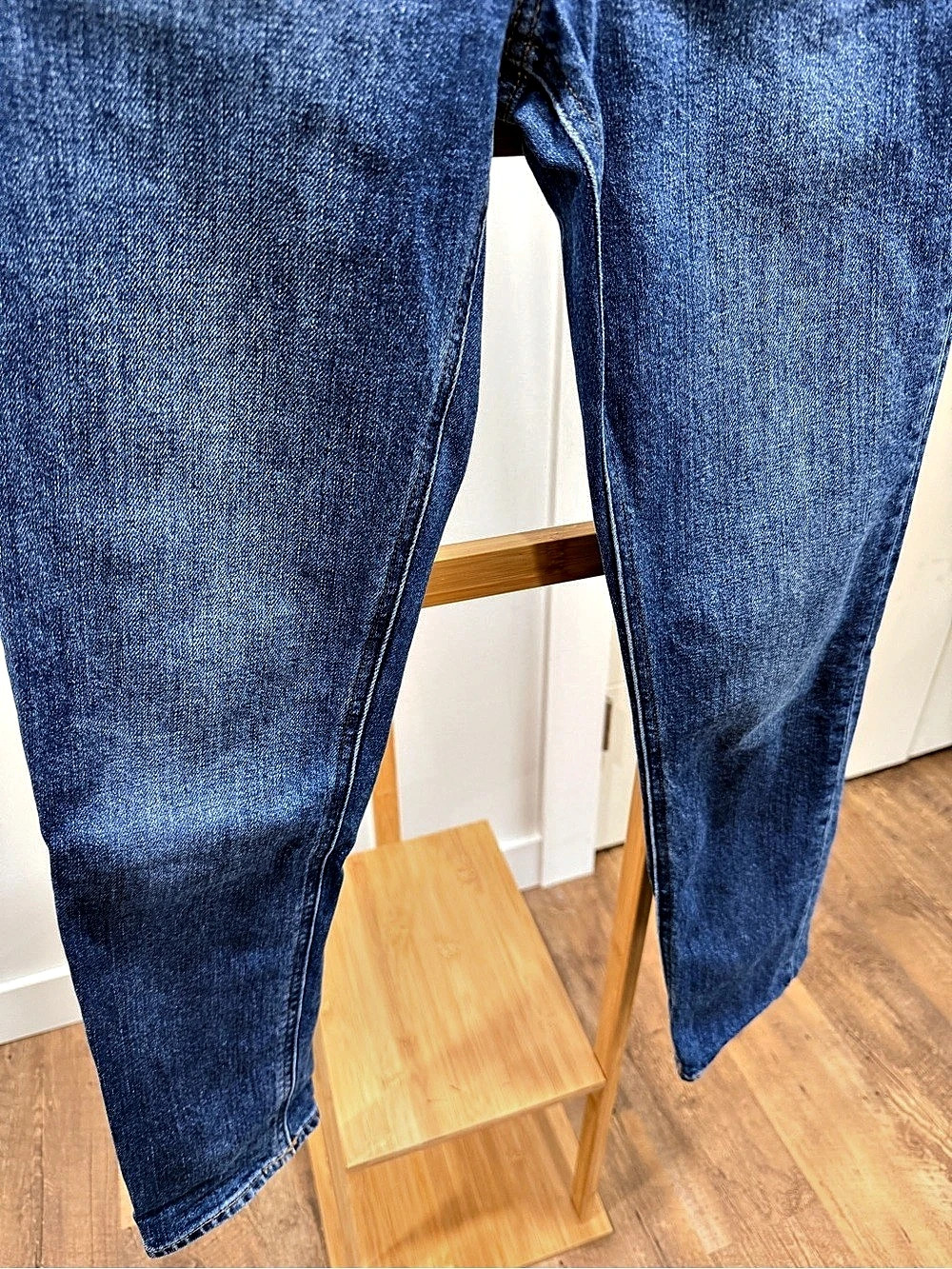 Denim Forum The Yoko High Rise Slim Jeans Blue Waist 25 - Picture 5 of 6